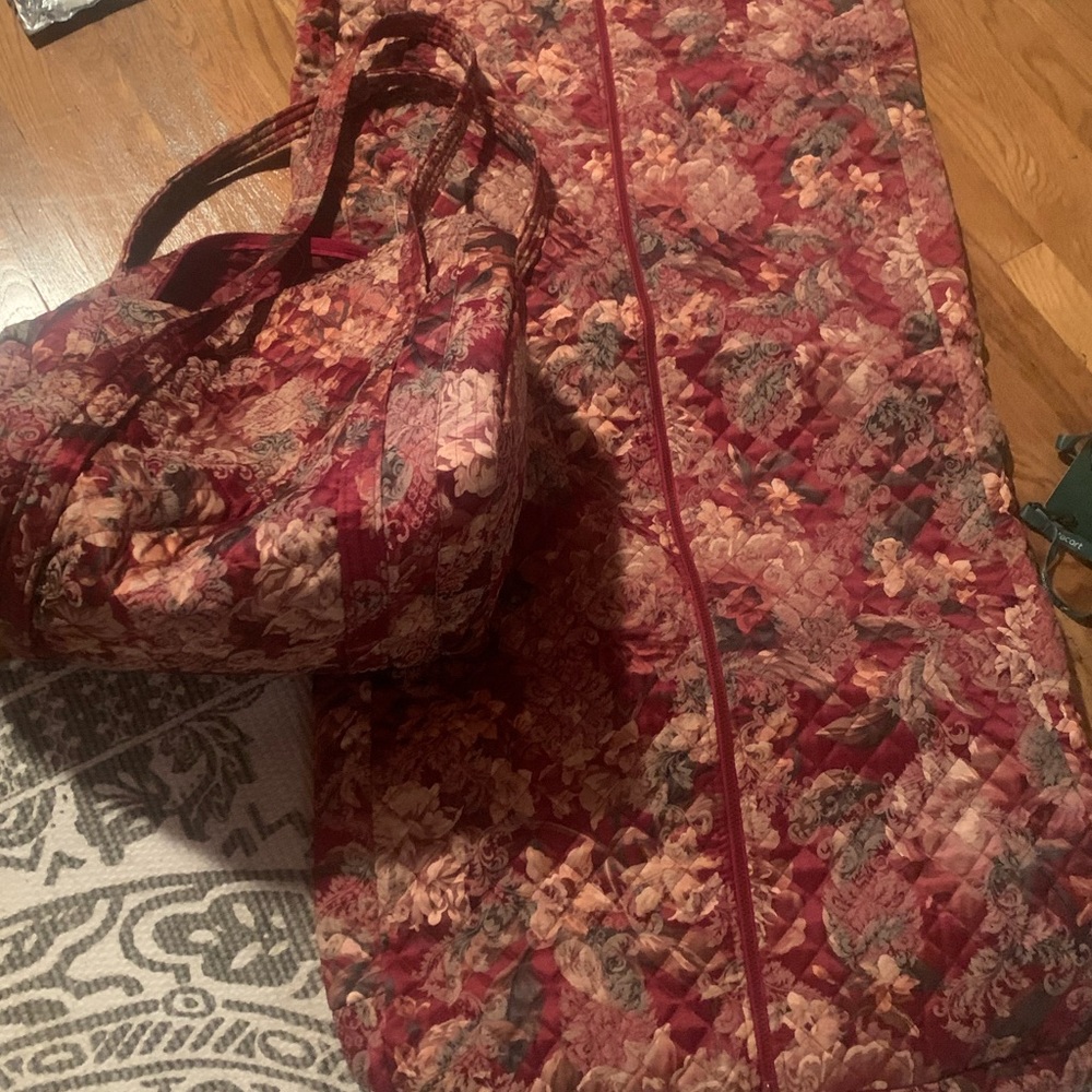 Nice big carrying bag with garment and hanger